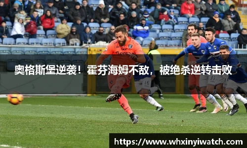 奥格斯堡逆袭！霍芬海姆不敌，被绝杀逆转击败