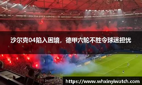 沙尔克04陷入困境，德甲六轮不胜令球迷担忧